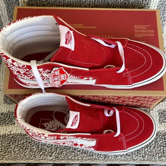 Vans Sk8-Hi Chilli Pepper Racing Red WMNS - Picture 4 of 16